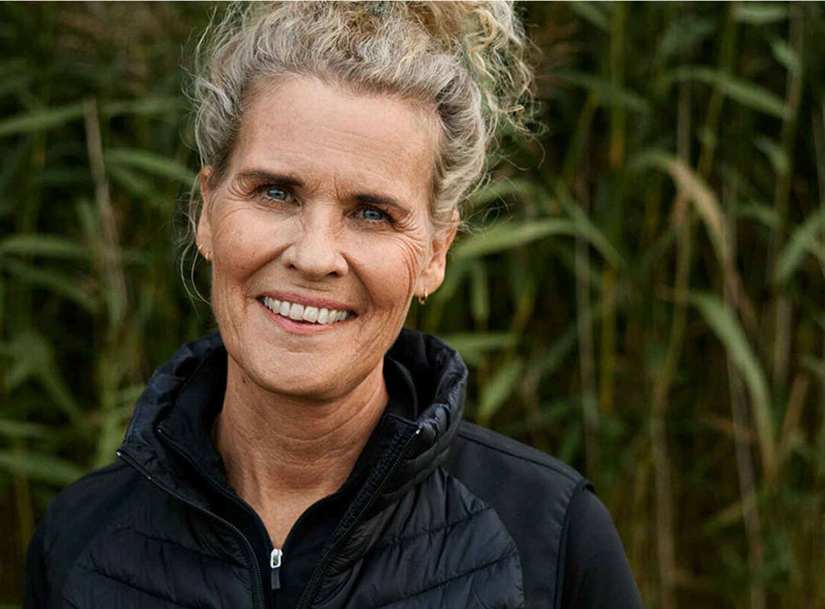 Portrettbilde av Dorte smilende